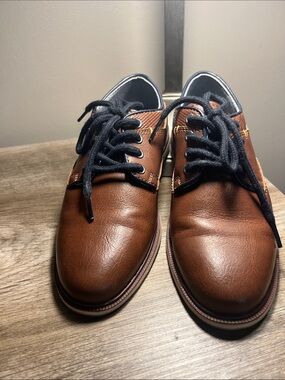 Sonoma Brown Kids Dress Shoe with Black Laces stock (15)